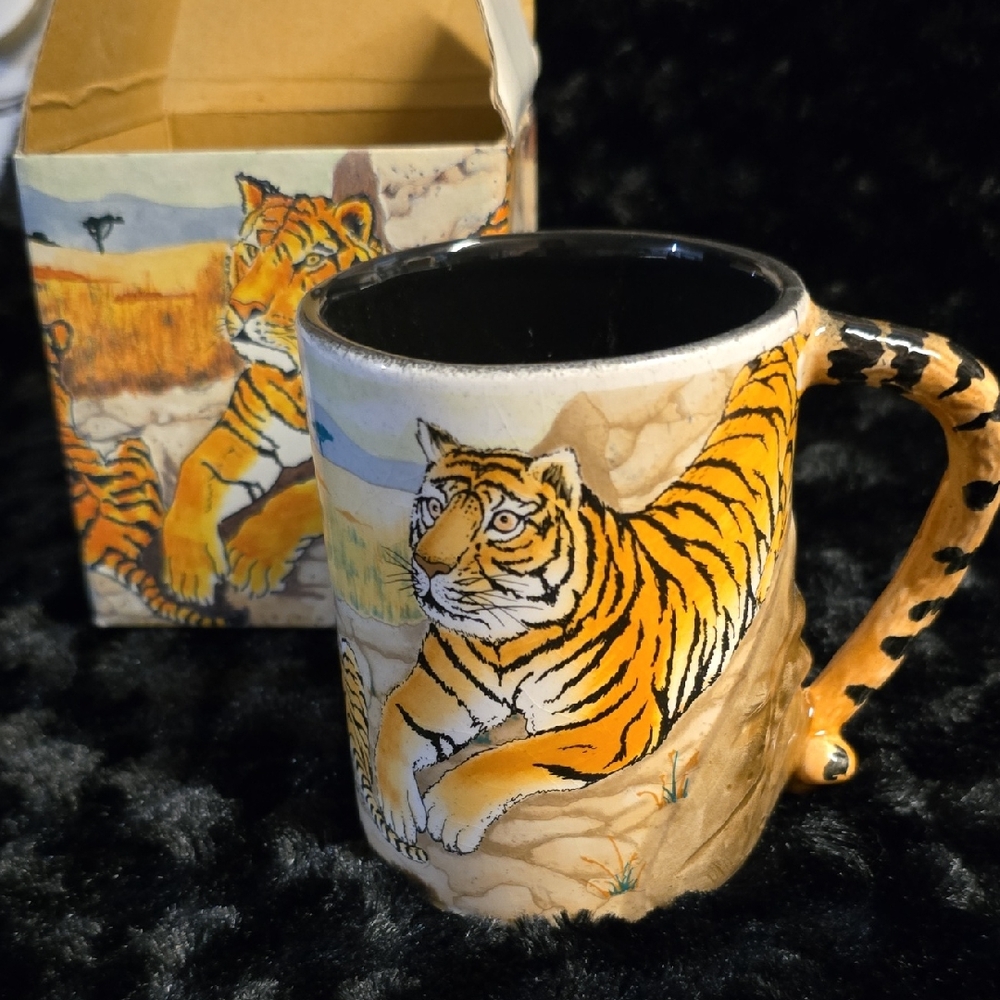 Tiger Design Ceramic Mug